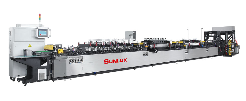 SLZ-700FB Box pouch with zipper bag making machine